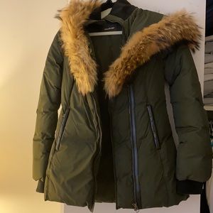 Mackage Olive Green Puffer - small